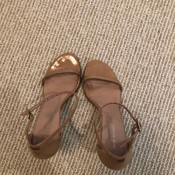 Stuart Weitzman nudist song Ankle Strap Sandal - Picture 5 of 6